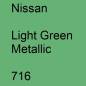 Preview: Nissan, Light Green Metallic, 716.